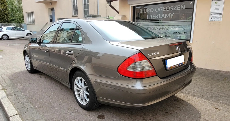 Mercedes-Benz Klasa E cena 27800 przebieg: 182000, rok produkcji 2008 z Leszno małe 37